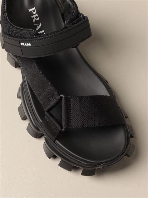 prada technical fabric sandals|prada shoes for women.